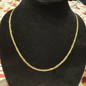 Cuban Gold Filled Diamond Cut 20”Necklace